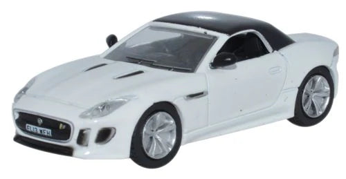 HO - Scale Model Railway Set with a Mountain - Themed Landscape and TunnelOxford Diecast Jaguar F Type Polaris White - 1:76 Scale