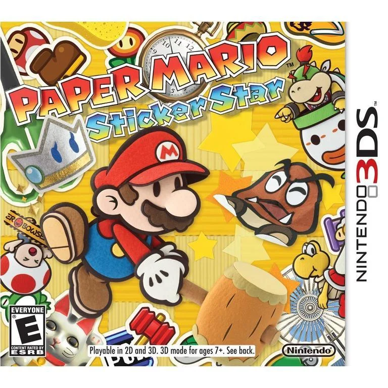 Limited - Edition Video Games Toy Plushies from the Adorable Animal - Crossing SeriesPaper Mario Sticker Star