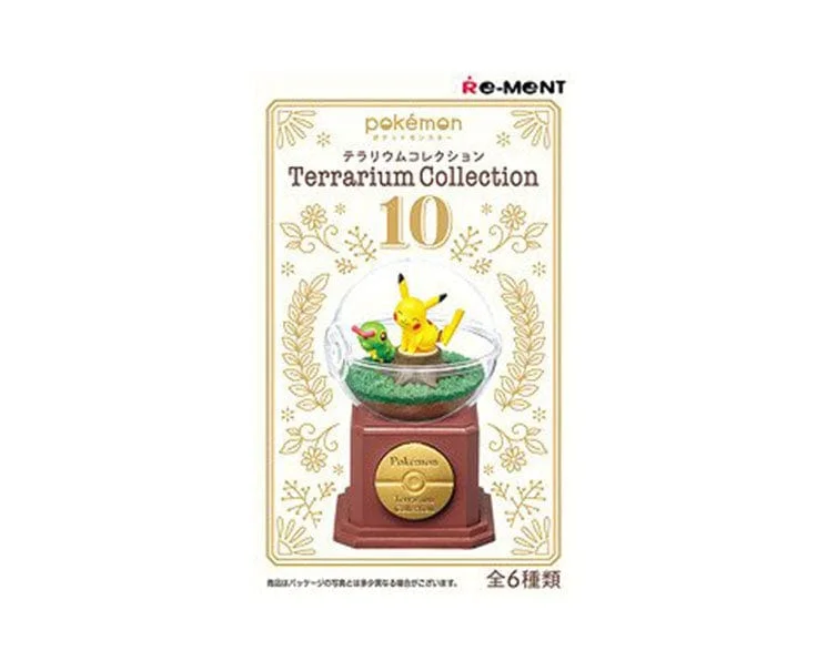 Limited - Edition Video Games Toy Plushies from the Adorable Animal - Crossing SeriesPokemon Terrarium Collection Blind Box Vol. 10