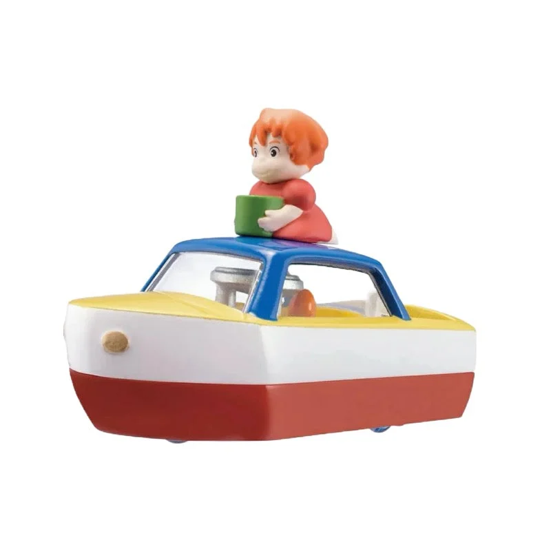 Dolls with a Weighted Body for a Soothing Effect and Comfort - Oriented AccessoriesPonyo on the Cliff Mini Metal Pop Pop Boat