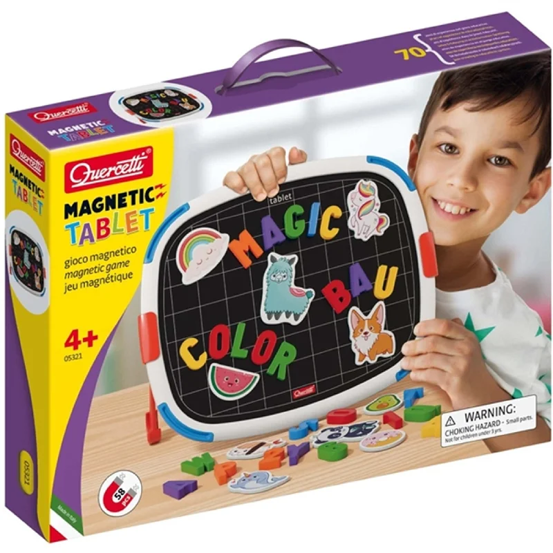 Magnetic Board Games for Family Game Nights with Strategy - Based PlayQuercetti Magnetic board with Letters