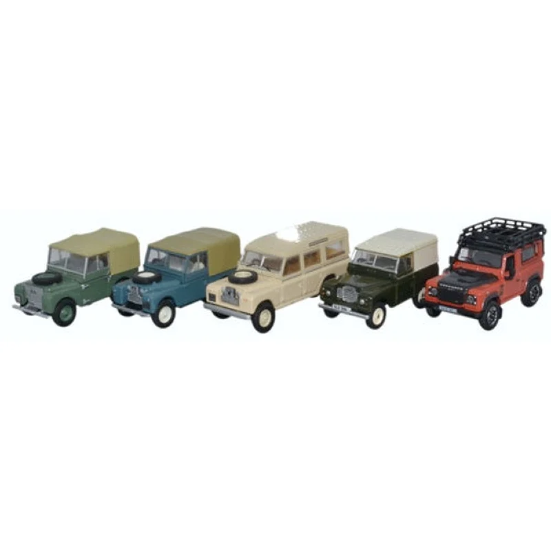 Battery - Operated Ride - On Tractor for Toddlers with Farmer - Themed Accessories5 Piece Land Rover Set-1:76 Scale