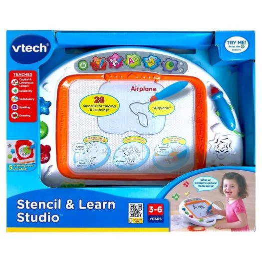 High - Grade Solid Wood Educational Toys for Improving Hand - Eye CoordinationSTENCIL & LEARN STUDIO