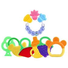 Large - Scale Solid Wood Educational Toys for Group Learning and CollaborationTextured Ring Links