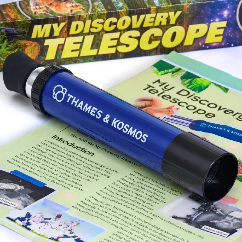 Solid Wood Educational Toys with a Coding and Logic - Building GameThames & Kosmos My First Discovery Telescope