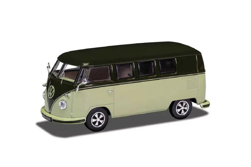 Remote - Controlled High - Speed Off - Road Buggy with All - Terrain Tires and SuspensionVA14502 Volkswagen Campervan Type 2 (T1), Palm Green and Sand Green