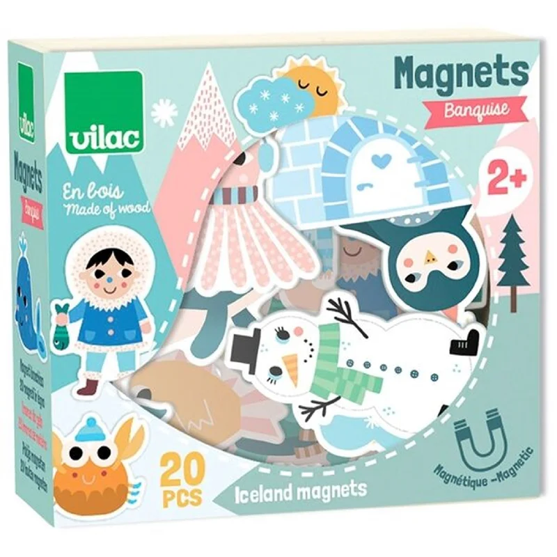 Magnetic Building Sets for Boys with Military - Inspired StructuresVilac Magnets Iceland