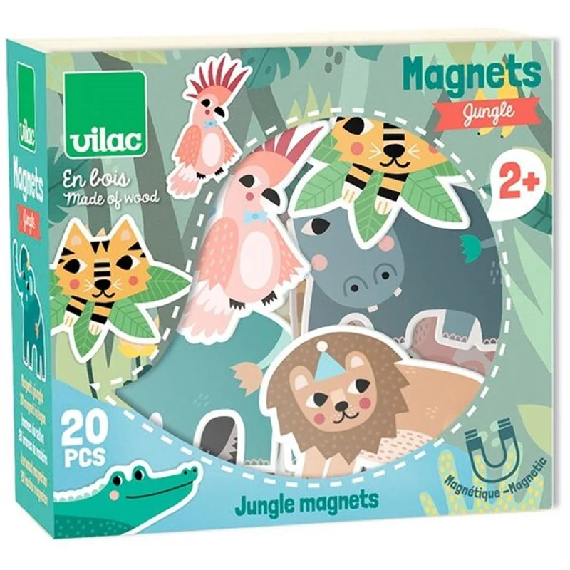 Magnetic Science Experiment Toys for Middle School Students with Chemical Reactions KitsVilac Magnets Jungle