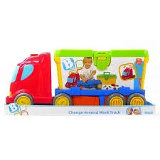 High - Grade Solid Wood Educational Toys for Improving Hand - Eye CoordinationXXL  CHANGE AROUND ACTIVITY WORK TRUCK