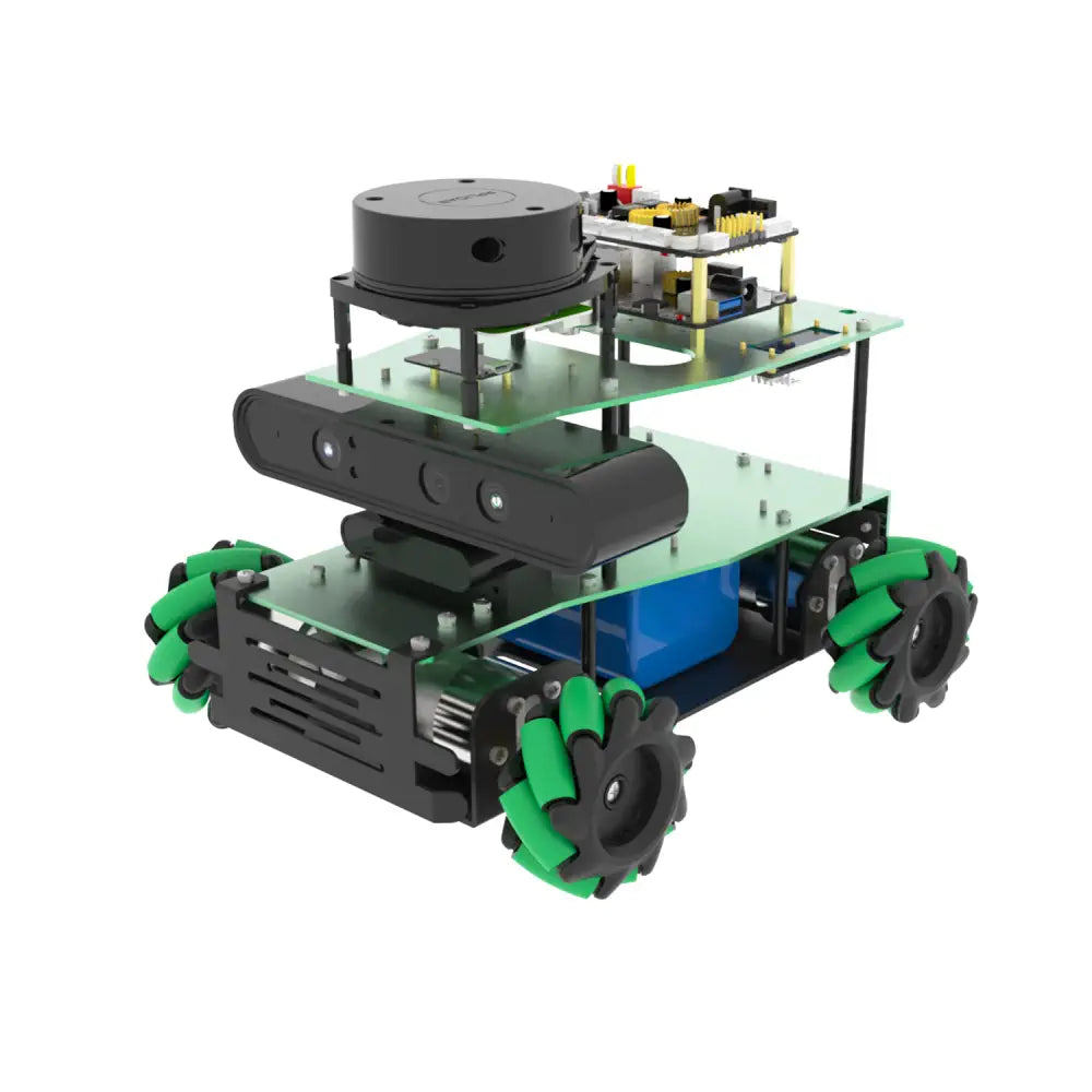 Yahboom ROSMASTER X3 ROS2 Robot with Mecanum Wheel Support SLAM Mapping/Navigation/Python Car Project Research Not included RPi 5 Board(Standard Kit）