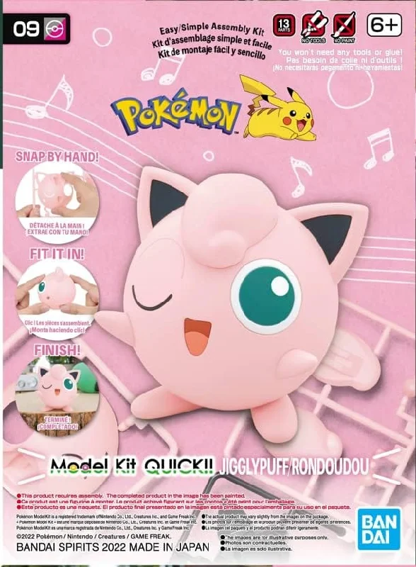 Large - Sized 1000 - Piece Wooden Puzzles with Scenic Landscape Themes for Adult EnthusiastsBandai Model Kit Quick!! Jigglypuff Pokemon