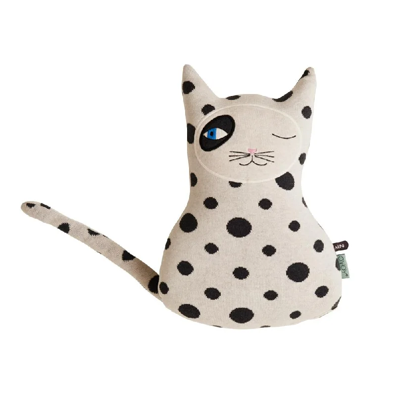 Sound - Activated Plush Dogs that Bark for Interactive PlayCat Zorro Cushion in White