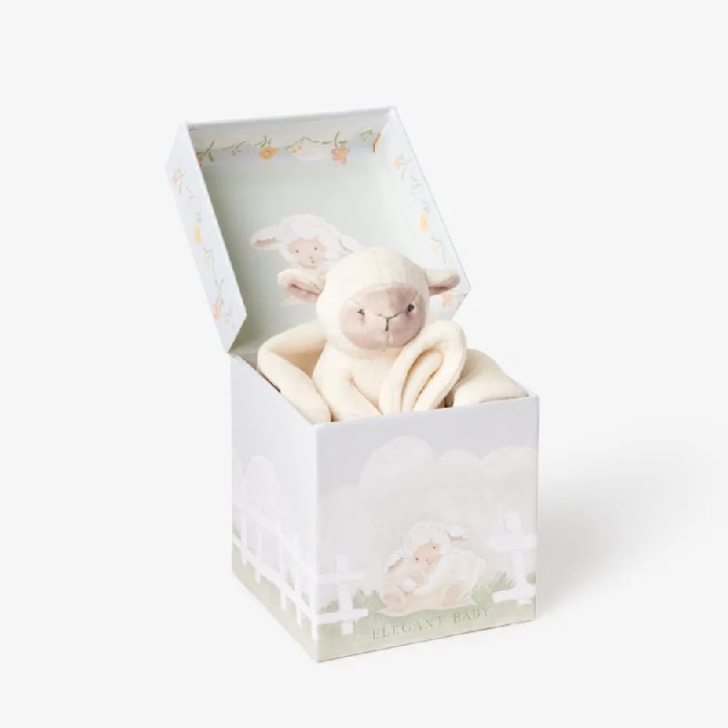 Scented Plush Owls with a Soothing Aroma for RelaxationCream Lovie Lamb Security Blankie w/ Gift Box