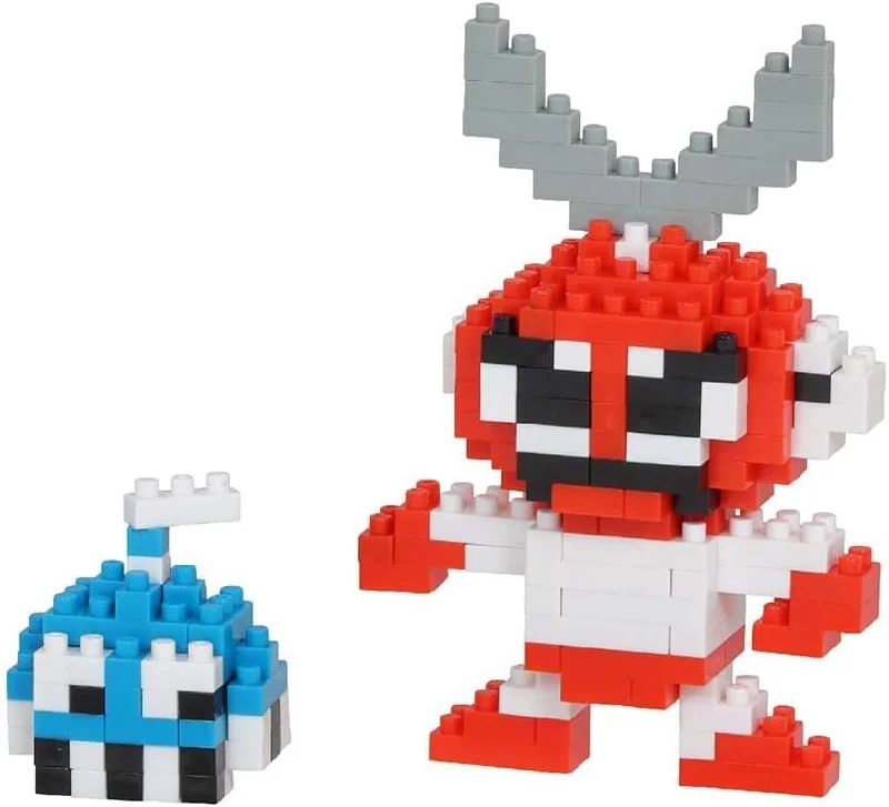 Eco - Friendly Sustainable Wooden Puzzles in Animal Shapes for Environment - Conscious ParentsCut Man Nanoblock Megan Man Series