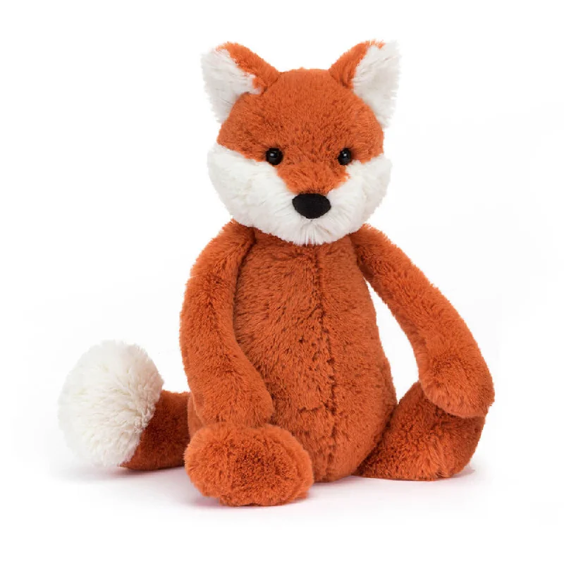 Plush Superhero Dolls with Embroidered Badges for Young FansBashful Fox Cub