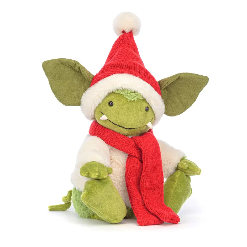 Plush Space - Themed Alien Toys with Glow - in - the - Dark Features for Star - GazersJellycat Christmas Grizzo