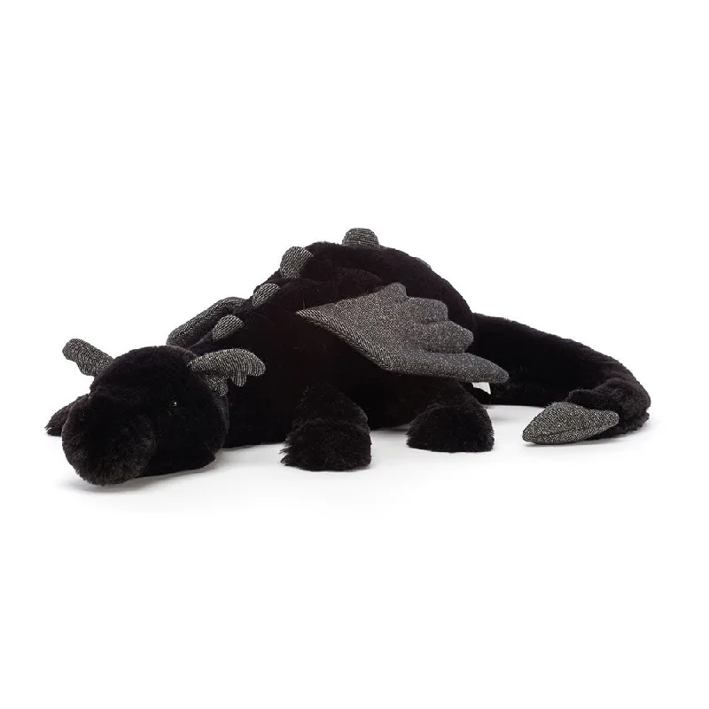 Plush Pirate Toys with Hook Hands and Bandanas for Adventure - Themed PlayJellycat Onyx Dragon