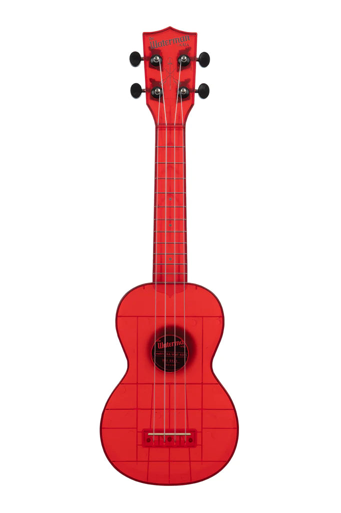 Exquisite Solid Wood Violins with Hand - Carved Scrolls for Classical PerformersMaritime Red Transparent Soprano Waterman - LOCAL PICK UP ONLY