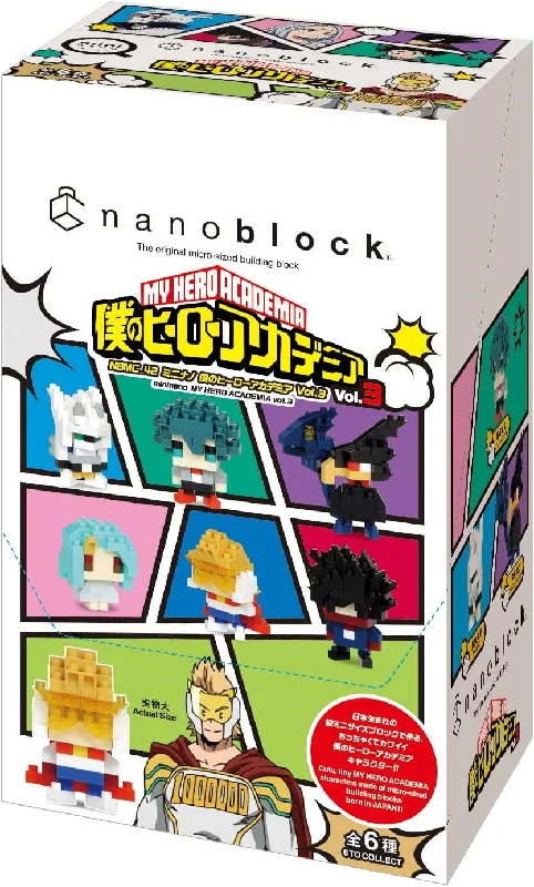 Scented Wooden Puzzles with a Fresh Pine Aroma for a Sensory ExperienceNanoblock - My Hero Academia  Vol 3 Blind Box Complete Set