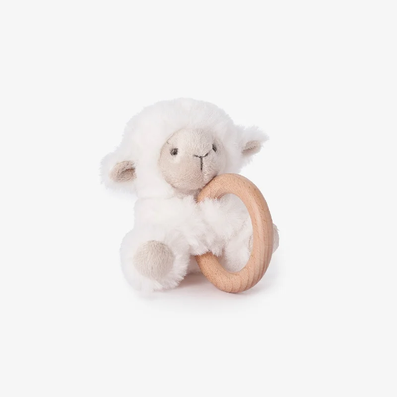 Plush Ballet Dancer Toys with Tutus for Dance - Loving KidsPlush Lamb Wooden Ring Rattle