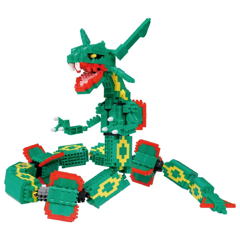 Eco - Friendly Sustainable Wooden Puzzles in Animal Shapes for Environment - Conscious ParentsRayquaza Extreme Deluxe Edition - Nanoblock Pokemon Series