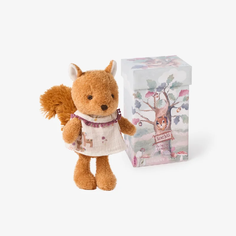 Plush Ballet Dancer Toys with Tutus for Dance - Loving KidsScarlett Squirrel 10" Boxed Plush Toy