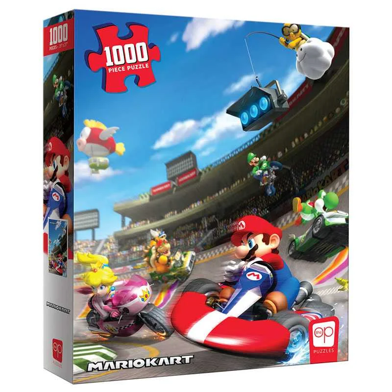 Scented Wooden Puzzles with a Fresh Pine Aroma for a Sensory ExperienceSuper Mario: Mario Kart 1000p Puzzle