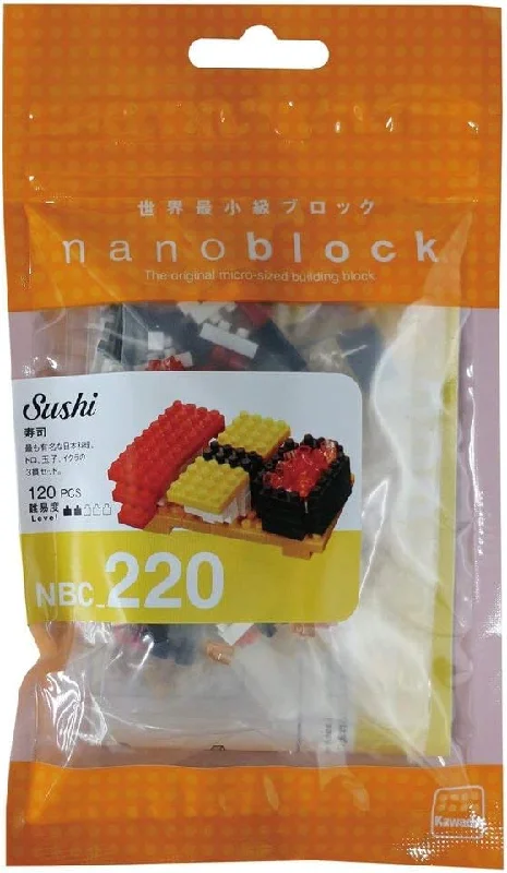 Hand - Carved Wooden Puzzles of Mythical Creatures for Fantasy FansSushi Nanoblock Foods Series