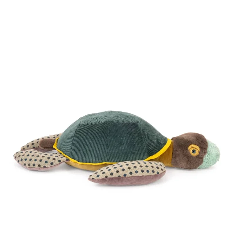 Plush Space - Themed Alien Toys with Glow - in - the - Dark Features for Star - GazersTurtle Plush (large) - Stuffed Toy - Moulin Roty